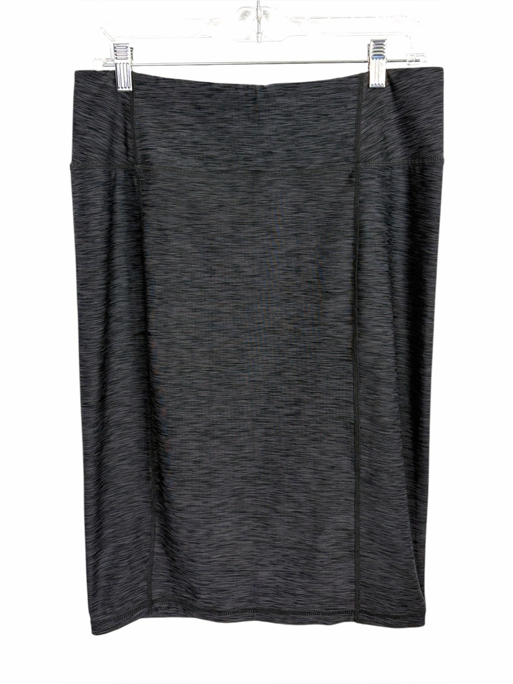 prAna Vertex Skirt Gray Heather Athletic Pencil Skirt Size Medium